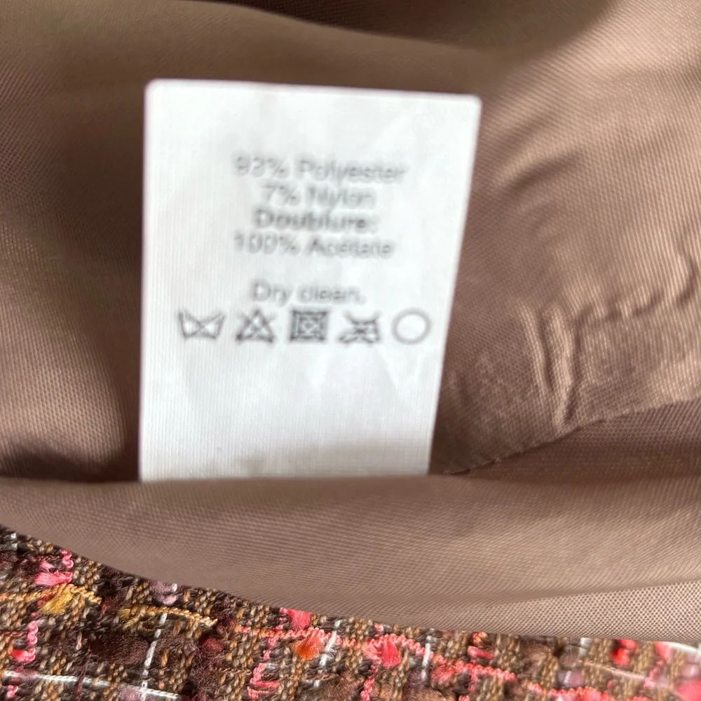 J. Crew Harvest Tweed The Pencil Skirt Size 6
